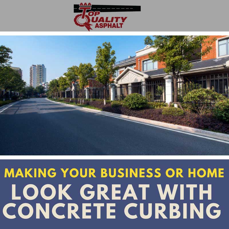 Making Your Business or Home Landscaping Look Great with Concrete Curbing
