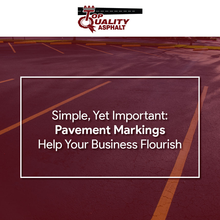 Simple, Yet Important: Pavement Markings Help Your Business Flourish