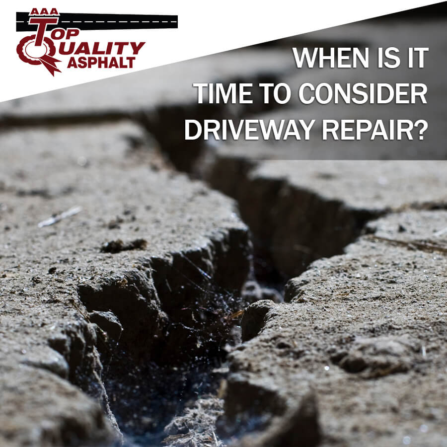 When is it Time to Consider Driveway Repair?