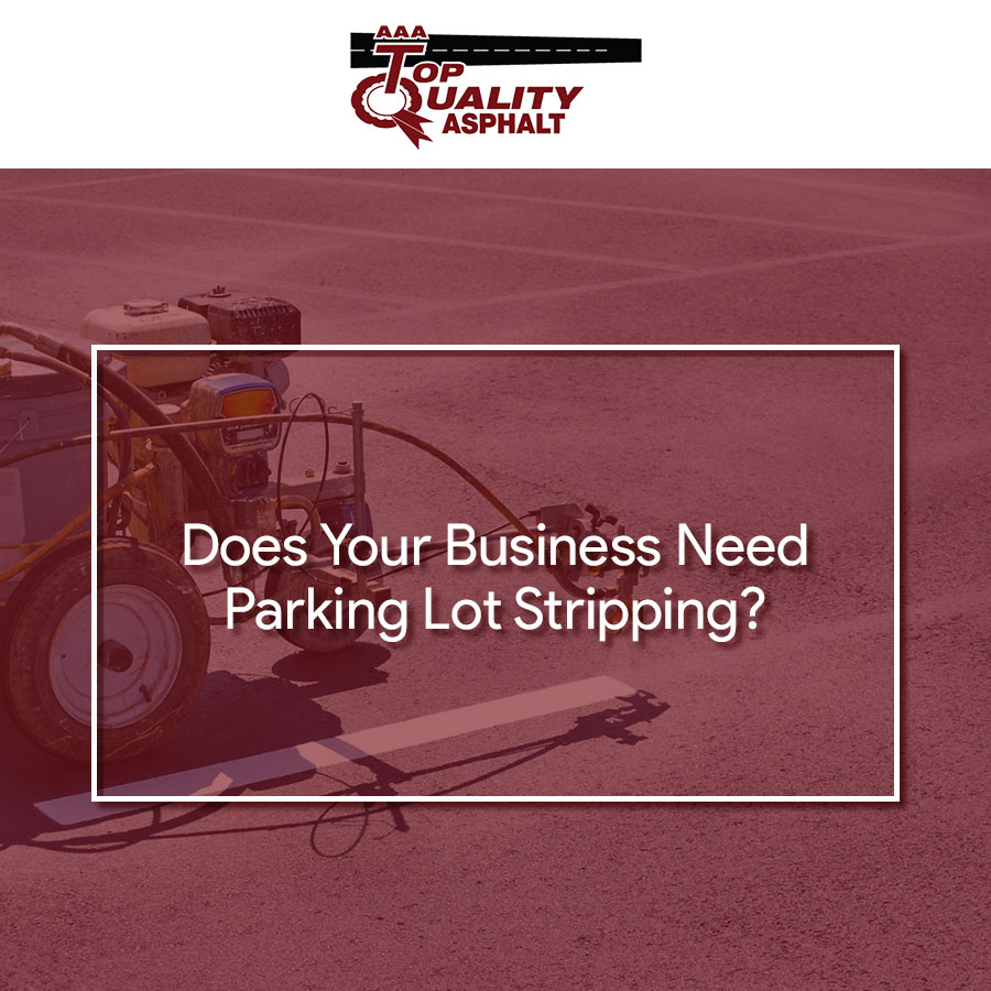 Does Your Business Need Parking Lot Stripping?