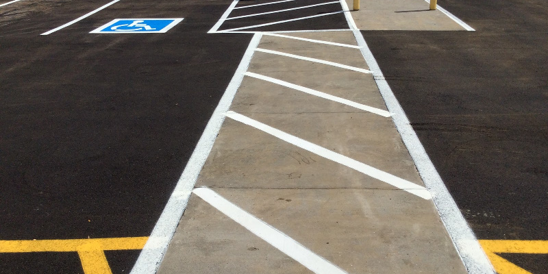 Pavement Markings in Winter Garden, Florida