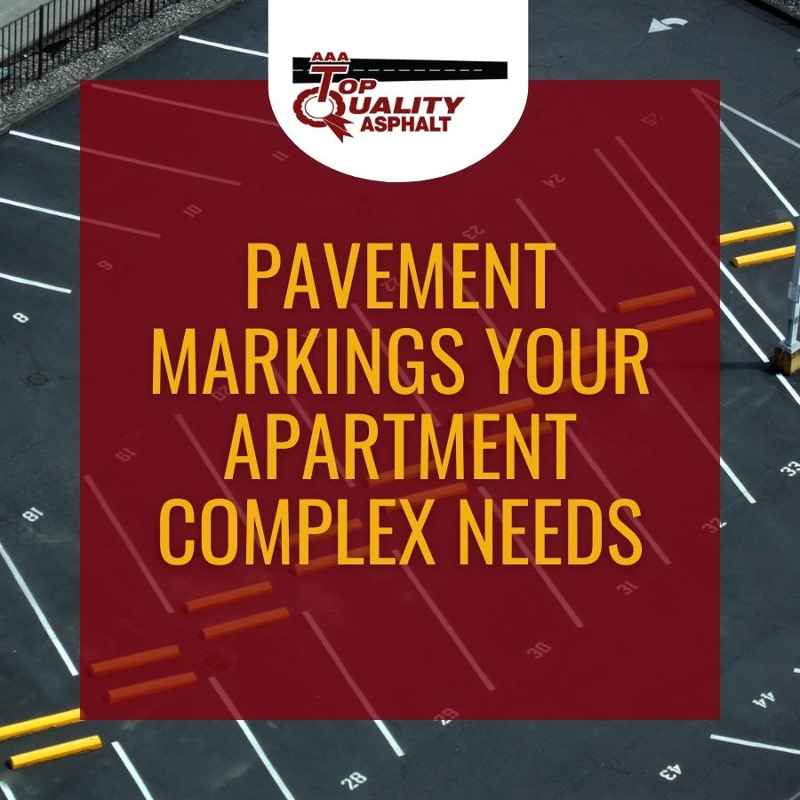 Pavement Markings Your Apartment Complex Needs