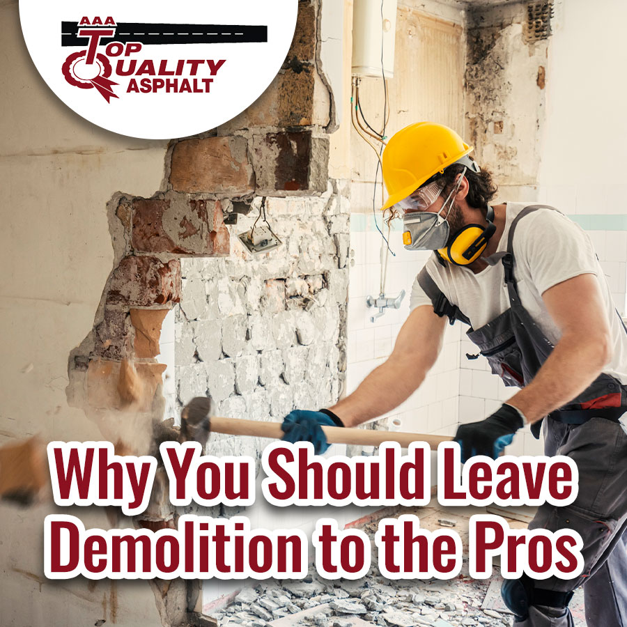 Put Down the Sledgehammer! Why You Should Leave Demolition to the Pros