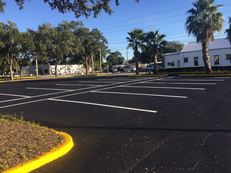 Parking Lot Striping in Lakeland, Florida