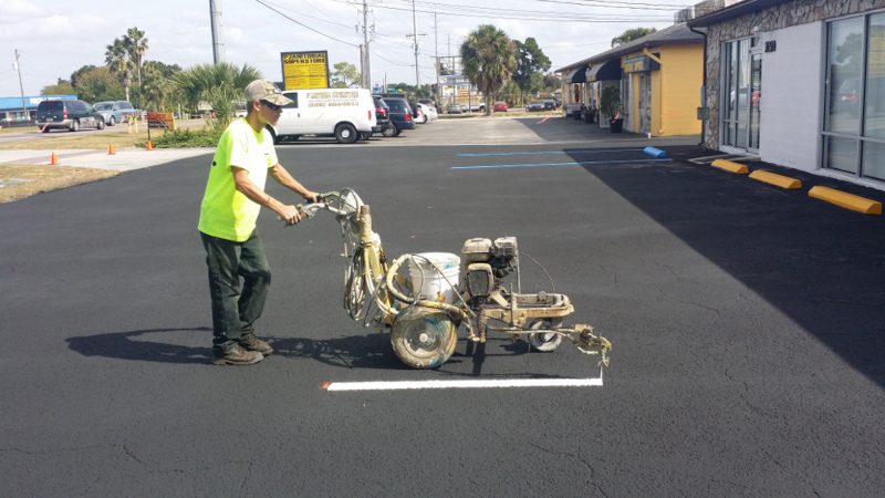 Parking Lot Striping in Lakeland, Florida