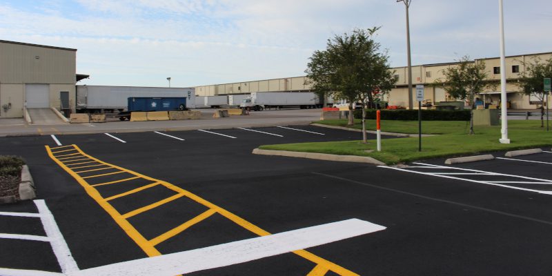Pavement Striping in Winter Haven, Florida